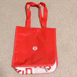 Lululemon Athletica Red Tote Bag - Reusable Everyday Tote